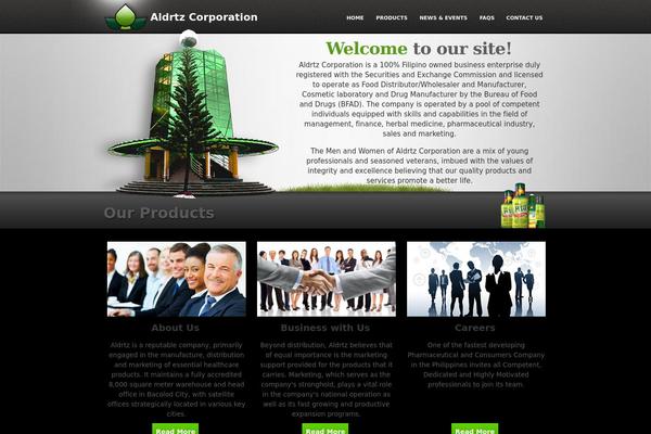 aldrtz.com site used Aldrtztheme2014