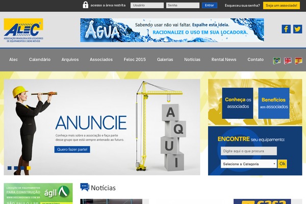 alec.org.br site used Alec