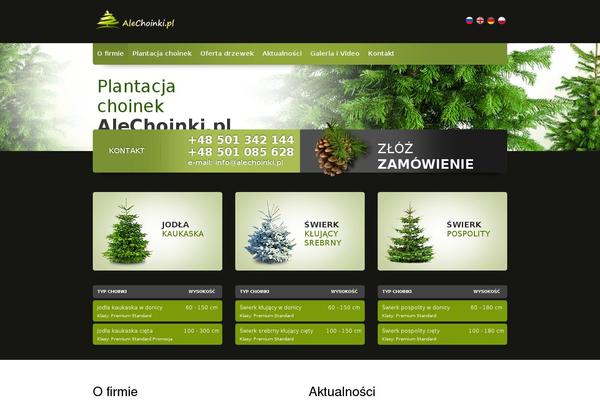alechoinki.pl site used Alechoinki