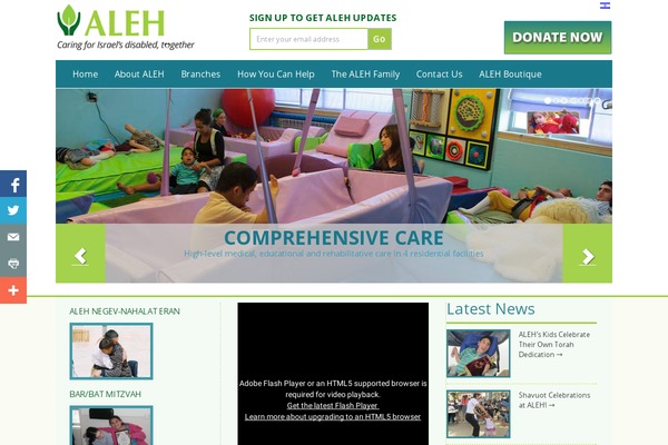 aleh.org site used Aleh