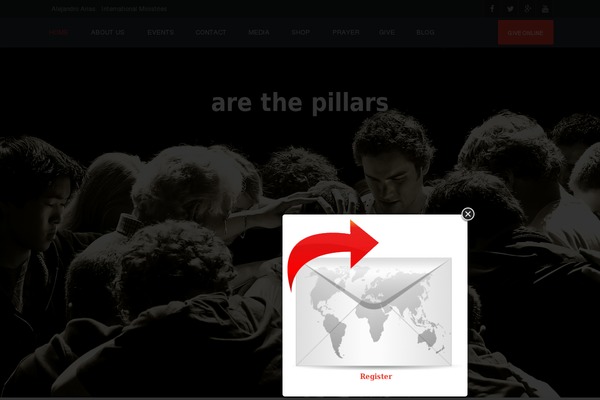 Dunamis theme site design template sample