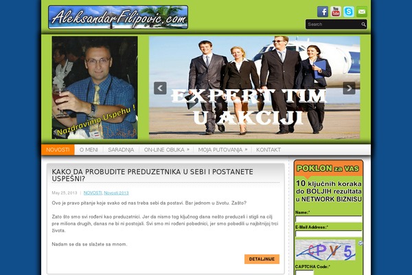 aleksandarfilipovic.com site used Aleksandarfilipovic