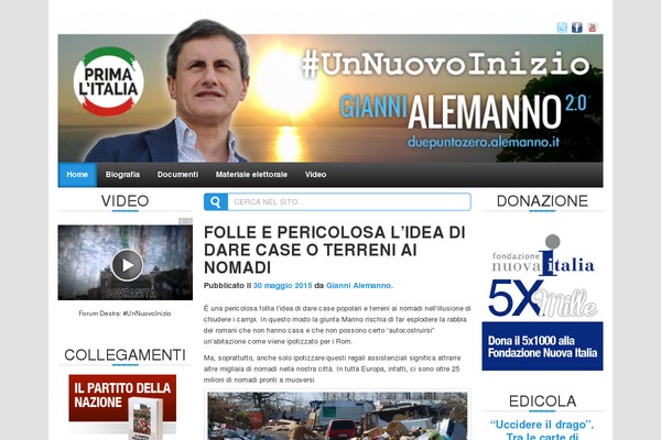 alemanno.it site used Alemanno2013