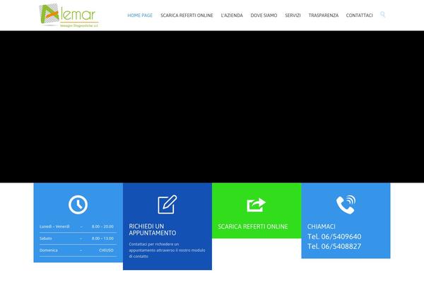 HealthCenter theme site design template sample