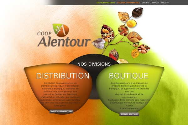 coop-alentour theme websites examples