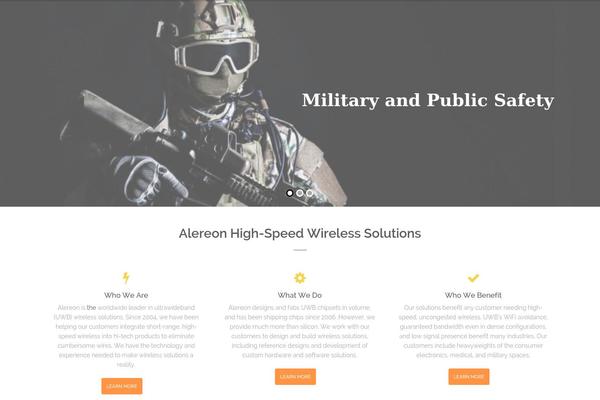 Brooklyn theme site design template sample