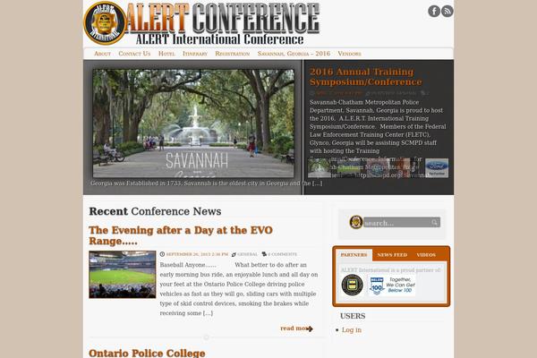 alertconference.org site used Alertconference