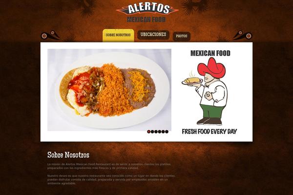 alertosrestaurant.com site used Theme1520