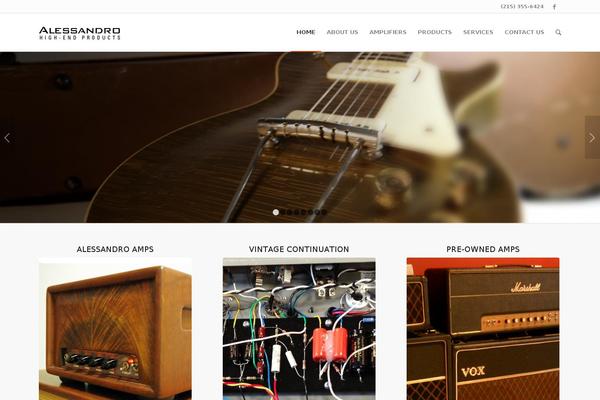 Enfold theme site design template sample