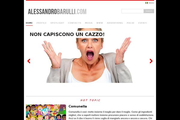 alessandrobarulli.com site used Websolute