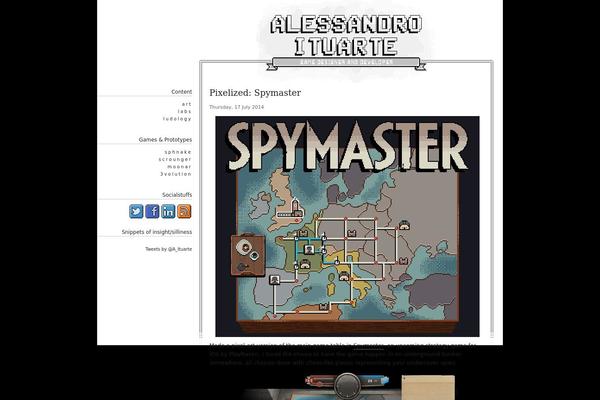 alessandroituarte.com site used Alessandroituarte