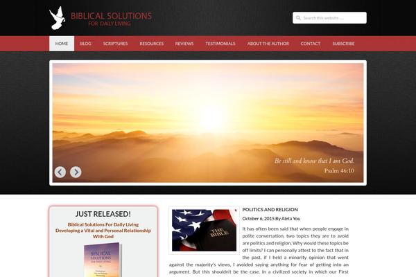 Outreach theme site design template sample