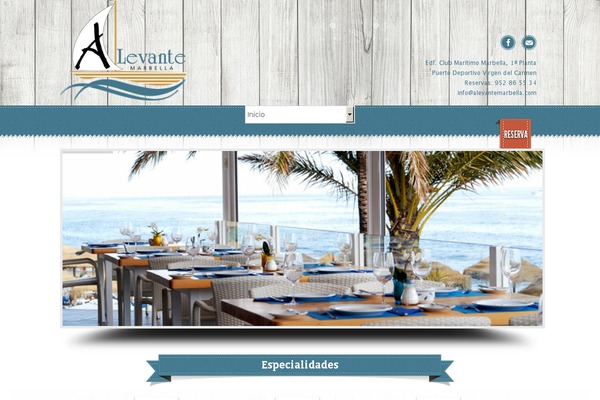 alevantemarbella.com site used Alevante