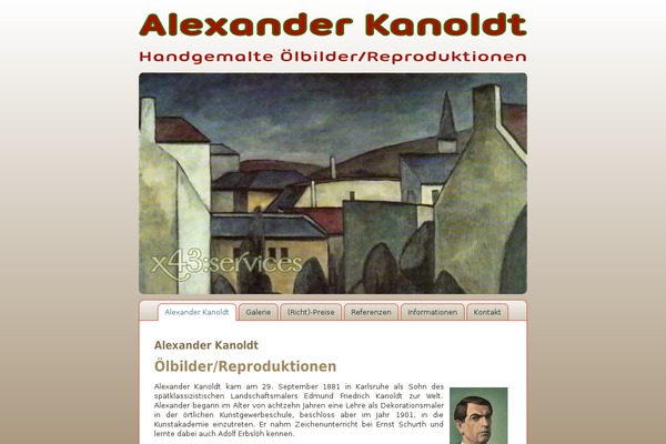 alexander-kanoldt.pw site used Kanoldt1