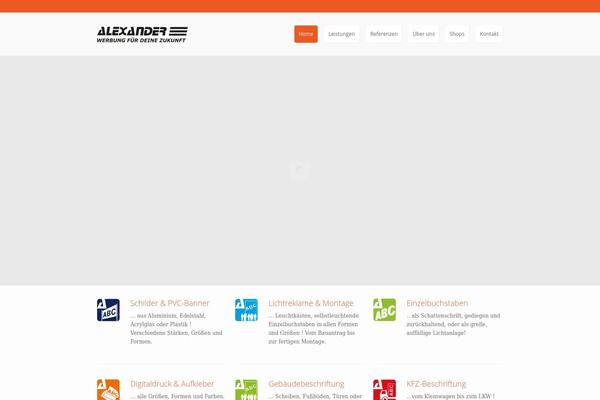 alexander-werbetechnik.de site used Alexander-werbetechnik
