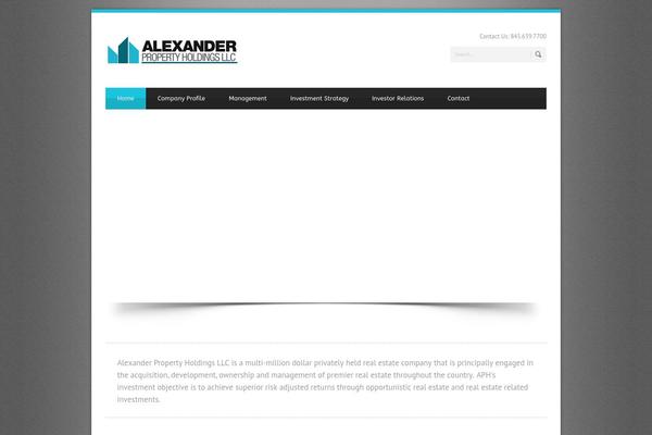 alexanderprop.com site used Blue Diamond v1.09