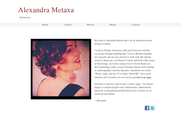 alexandrametaxa.com site used Alexandra2