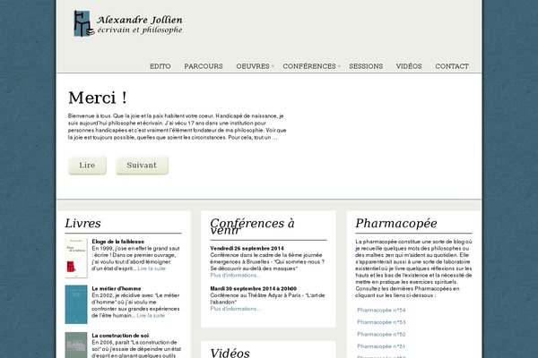 alexandre-jollien.ch site used Colt
