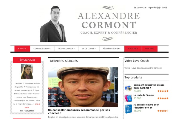 alexandrecormont.com site used Alex-cormont