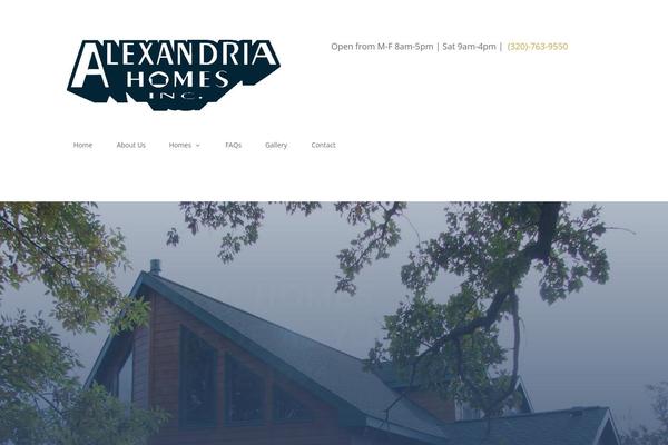 alexandriahomesinc.com site used Divi-home-services-import-pro