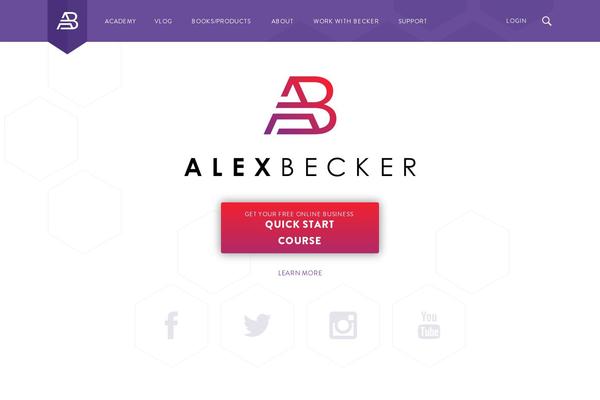 alexbecker.org site used Webdesingsun
