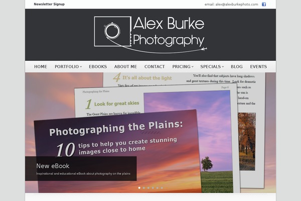 alexburkephoto.com site used Trine