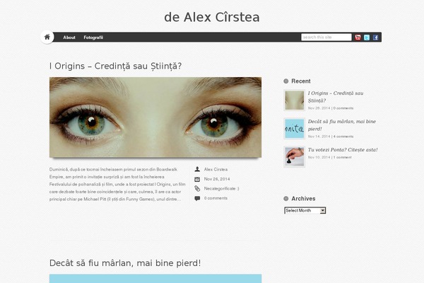 alexcirstea.ro site used HyperSpace
