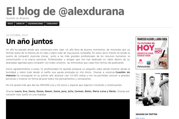 alexdurana.com site used Wplms-educa