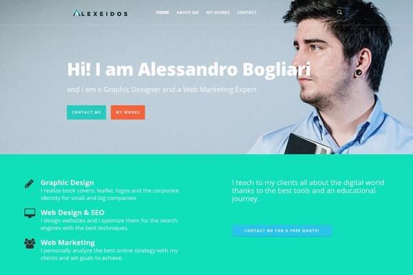 Bridge theme site design template sample