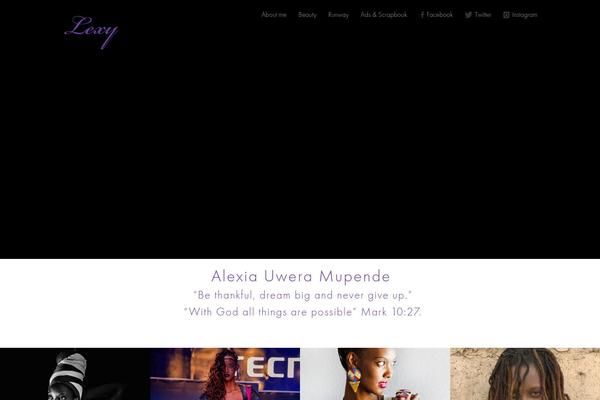 alexiamupende.com site used Lexy