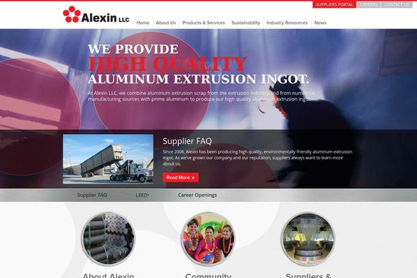 alexinllc.com site used Alexintheme