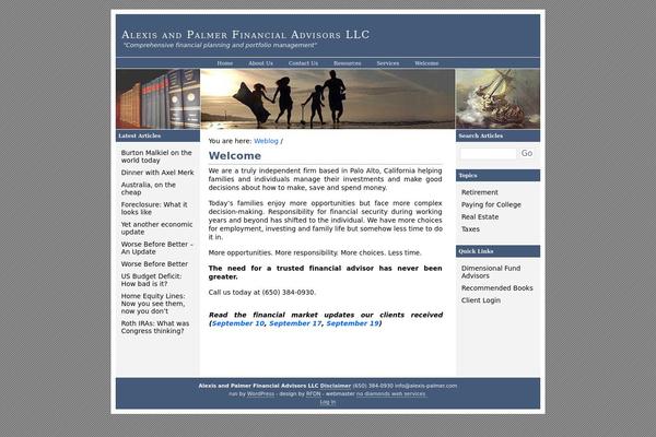 alexis-palmer.com site used Alexis-palmer