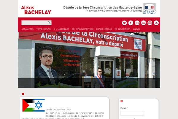 alexisbachelay.fr site used Yasmin