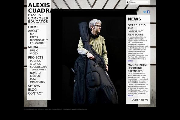 alexiscuadrado.com site used Alexiscuadrado
