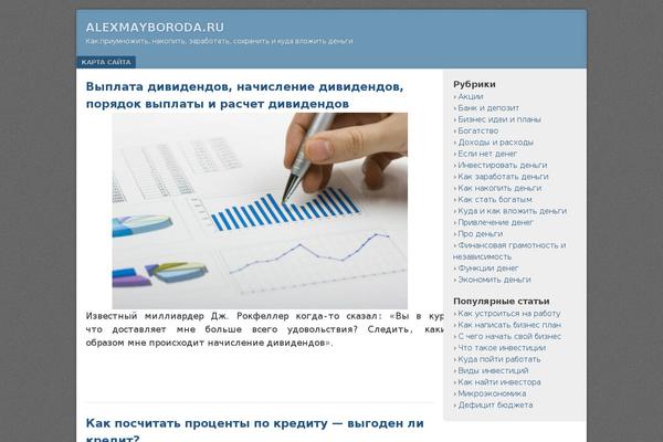 alexmayboroda.ru site used Traction