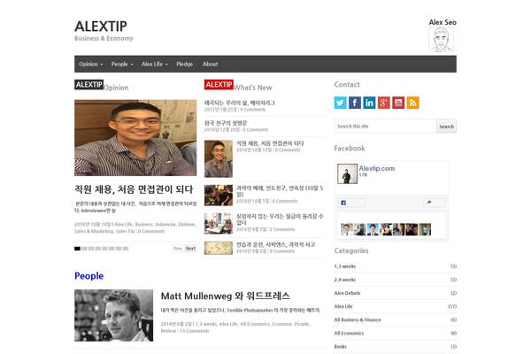 alextip.com site used NewsPlus