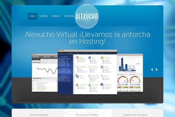 alexucho.com.ve site used Alexuchovirtual