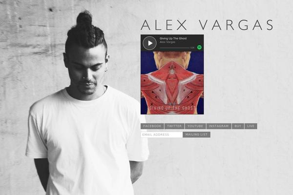 alexvargas.com site used Alexvargas