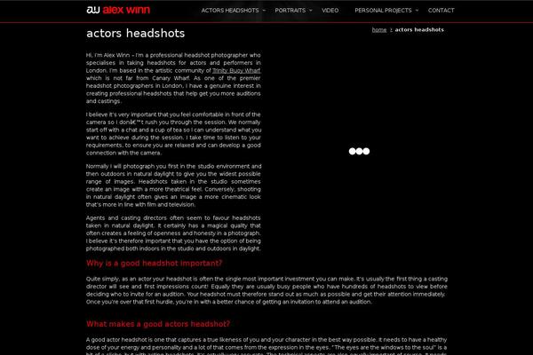 Karma theme site design template sample