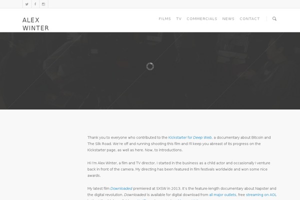 Salient theme site design template sample