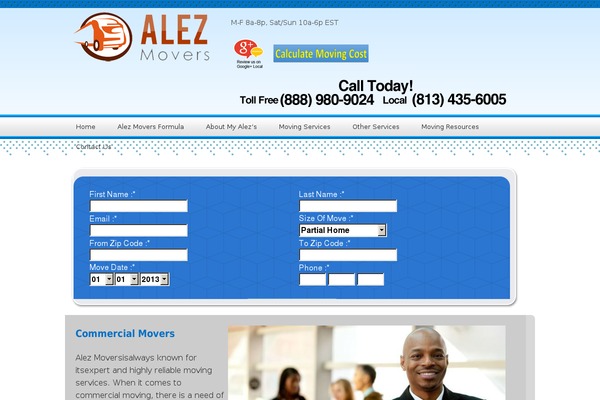 alezmovers.com site used Alez