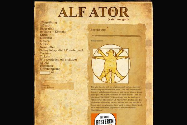 alf-ator.de site used Alf_ator_01