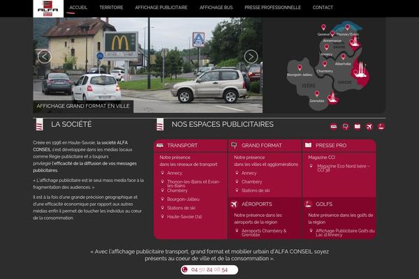 alfa-conseil.fr site used Theme-ac