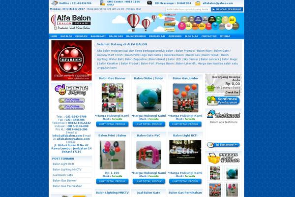 alfabalon.com site used Indostore4client