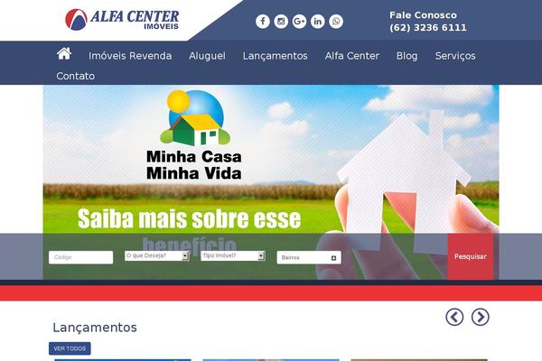 alfacenter.com.br site used Alfacenter