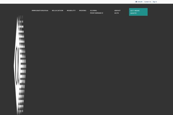 alfamoving.fi site used Alfamoving