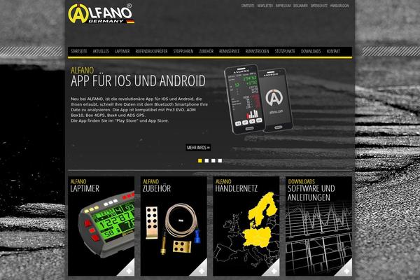 alfano.de site used Alfano
