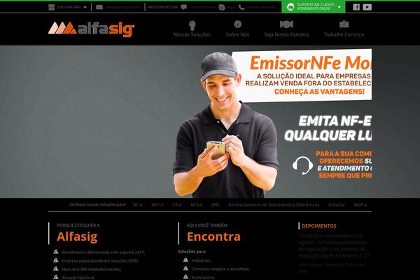 alfasig.com.br site used Alfasig