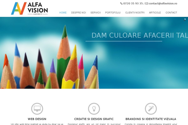 alfavision.ro site used Alfavision