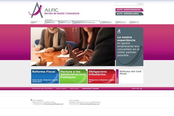 alficgrup.com site used Alficgrup.comjs